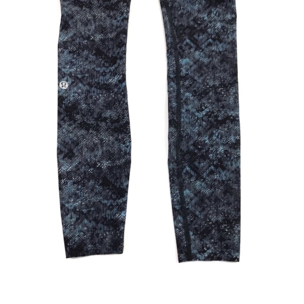 RARE Lululemon Fast And Free 7/8 Legging Fairisle Size 2 EUC! - Picture 5 of 8